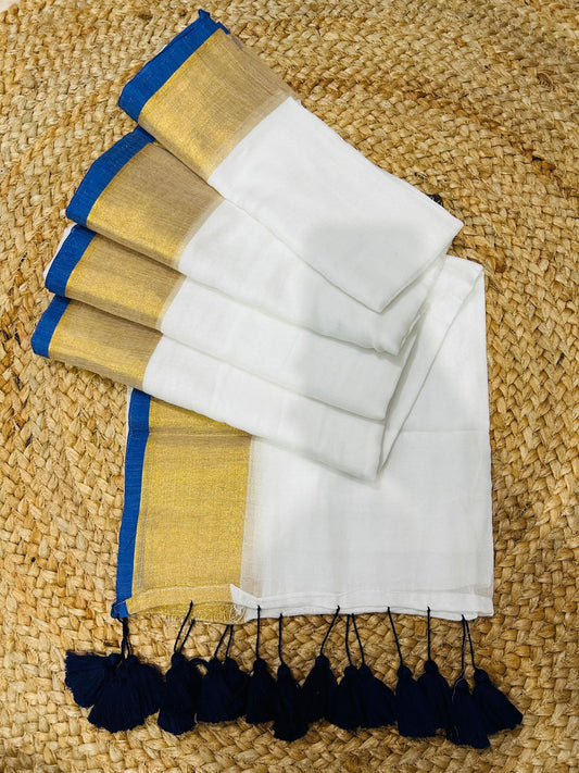 Pure Mulcotton 120 Count Saree